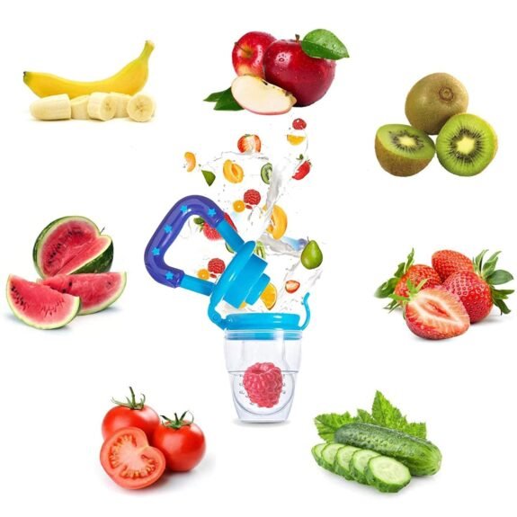 Fruit Feeder & Finger Brush For Baby - Image 4