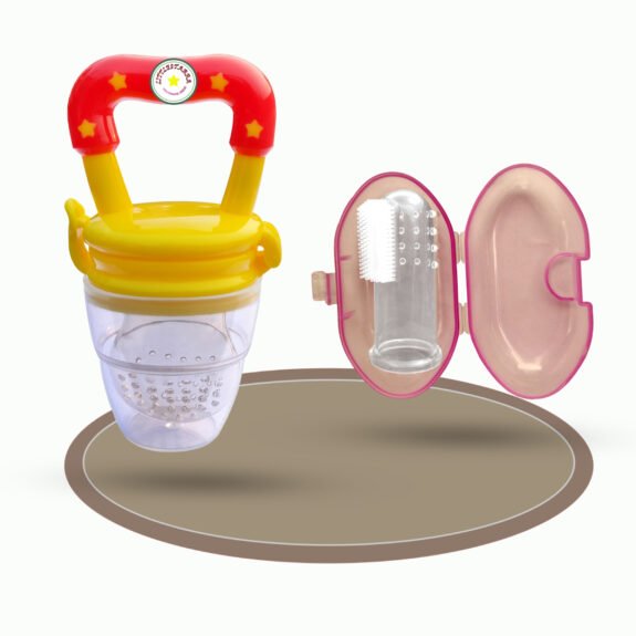 Fruit Feeder & Finger Brush For Baby