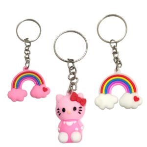 Very cute Rainbow keychain Combo