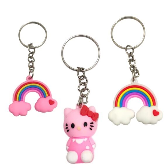 Very cute Rainbow keychain Combo